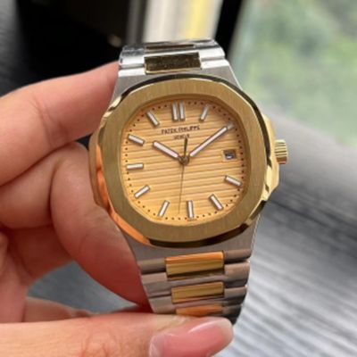 PATEK PHILIPPE Nautilus day date Two Tone 42mm Replica Watch